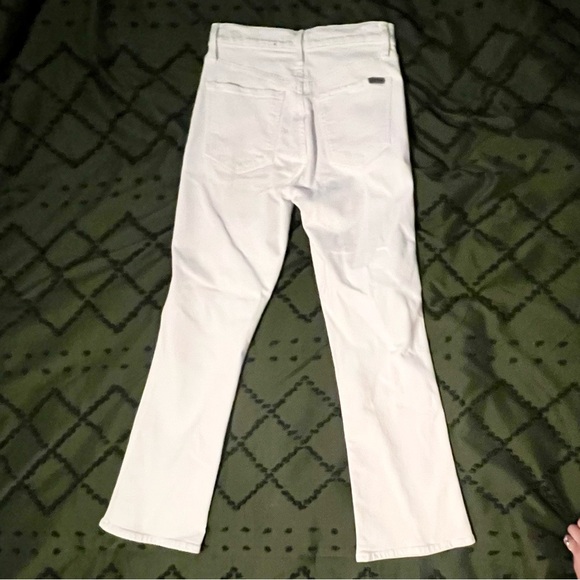 Joe’s Jeans White High Waisted Flared Pants - Picture 8 of 9